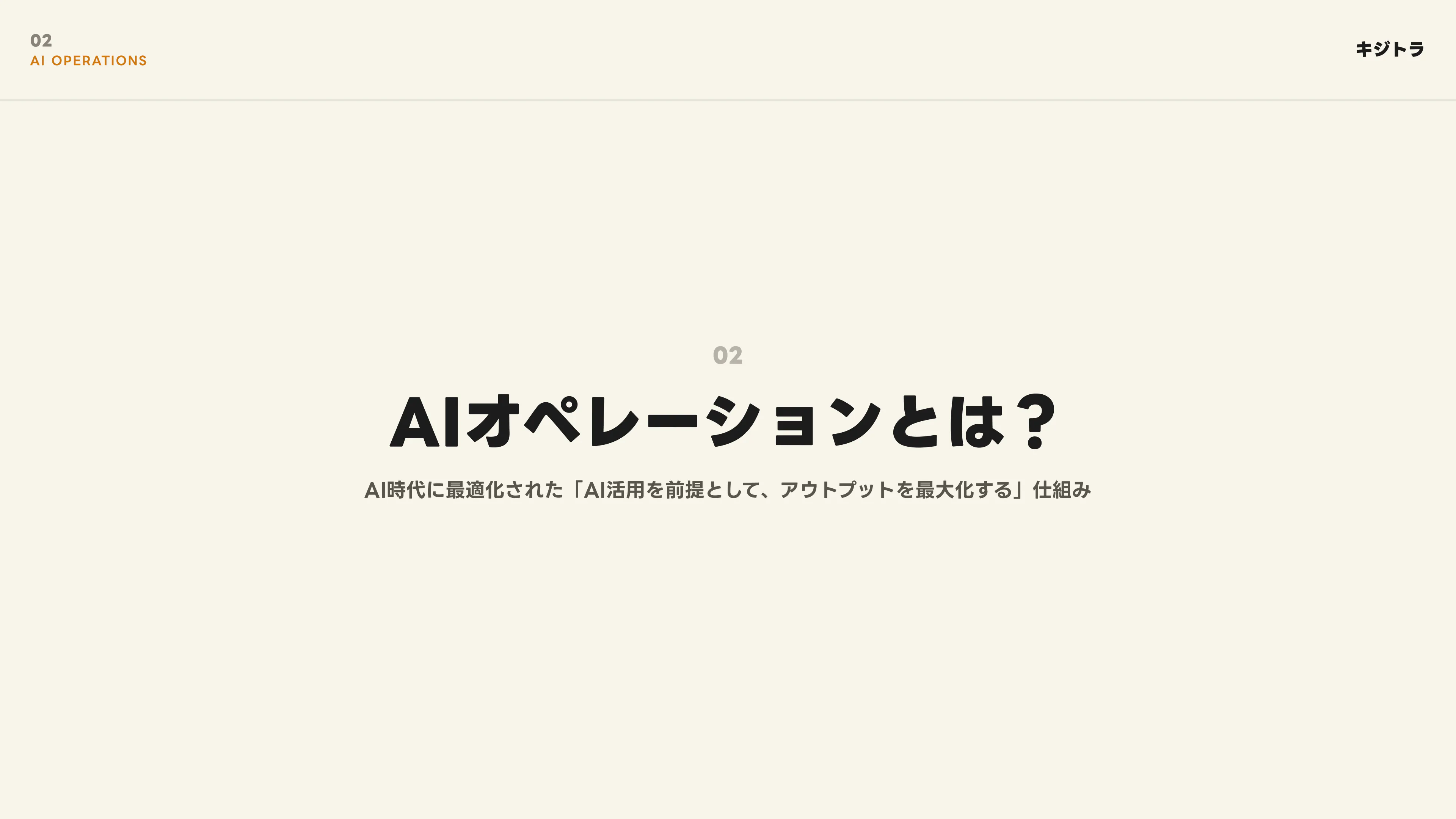 AIオペレーション構築支援 スライド 6